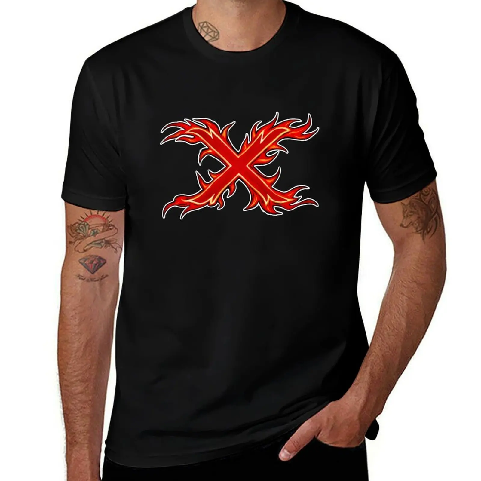 X 44 T-Shirt plus sizes tees aesthetic clothes vintage t shirt men