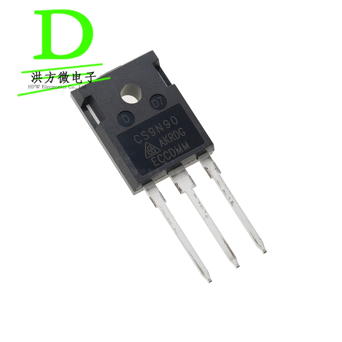 5 قطعة العلامة التجارية CRMICRO MOSFET N-CHANNEL CS9N90AKRD TO-247 900V 9A
