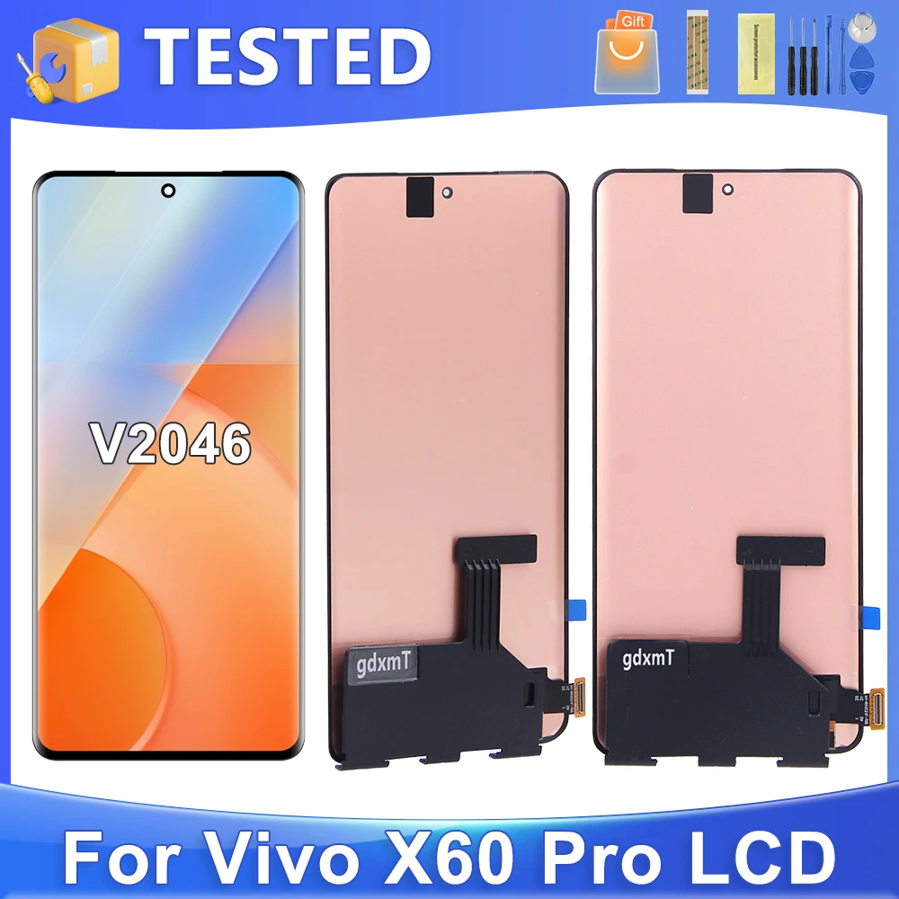 

6,56 дюймов для VIVO X60 Pro для vivo X60Pro V2046 ЖК-дисплей