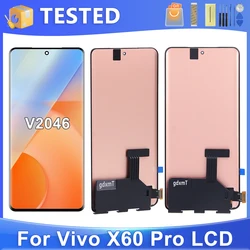 6.56''For VIVO X60 Pro For vivo X60Pro V2046 LCD Display Touch Screen Digitizer Assembly Replacement