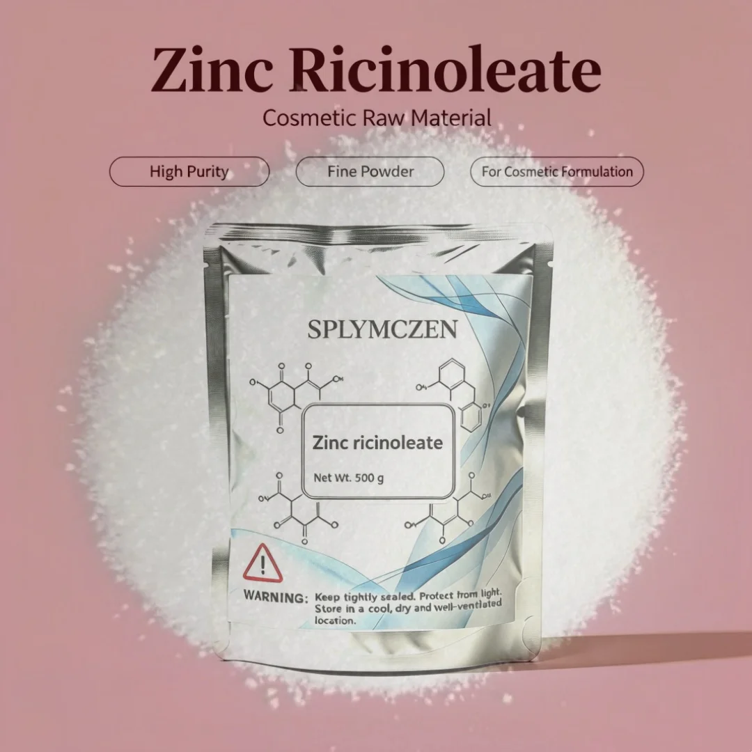 Zinc Ricinoleate Powder 99% Pure High Purity Powder Cosmetic Raw Material for DIY Formulation