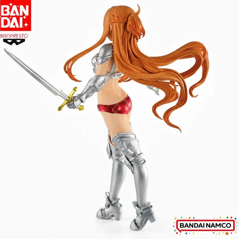 In Stock Bandai Original Banpresto Sword Art Online Asuna Action Figure Model Doll Brand New Boxed Anime Characters Toys Model view 3