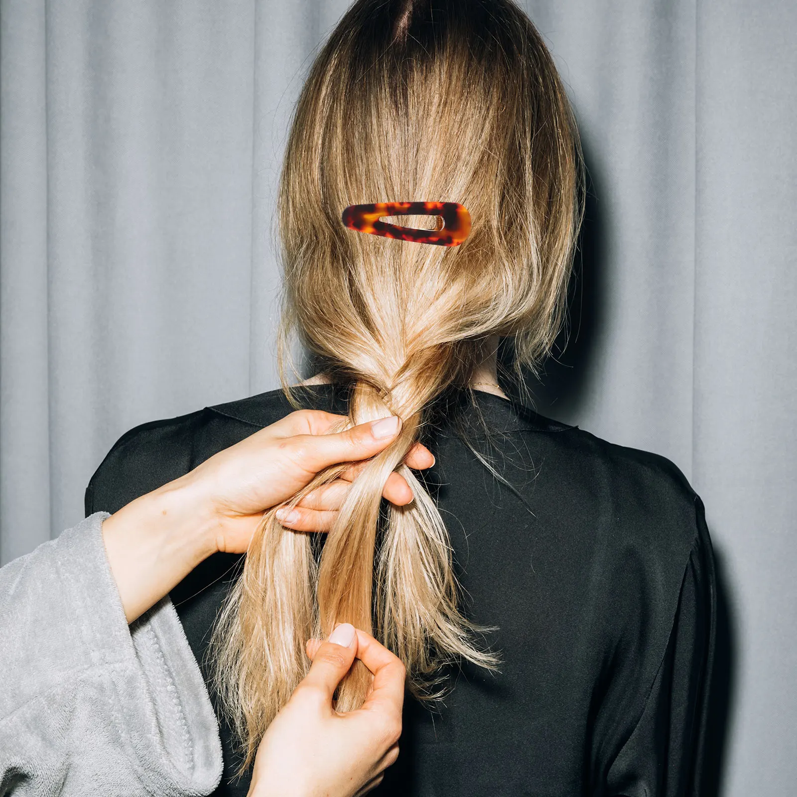 

3 Pcs Hairpin Girl Accessories Side Clips Snap Women Button for Girls Barrette Bobby Pins