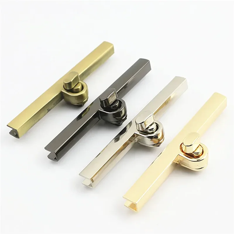 DIY Craft Bag Purse Metal Clasp Turn Locks Closure Hardware Buckle Turn Twist Lock Bag Clasp Hardware Lock Bag Accessory 1PC