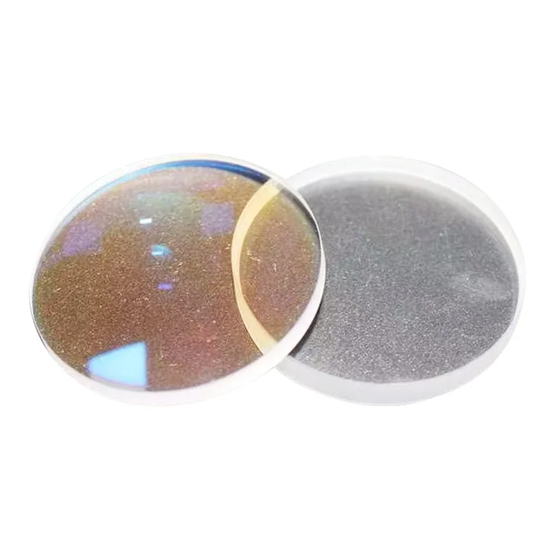 Lente di protezione laser Finestra al quarzo D30mm F100-F200mm per macchina da taglio laser ad alta potenza 4KW Copertura di messa a fuoco collimante