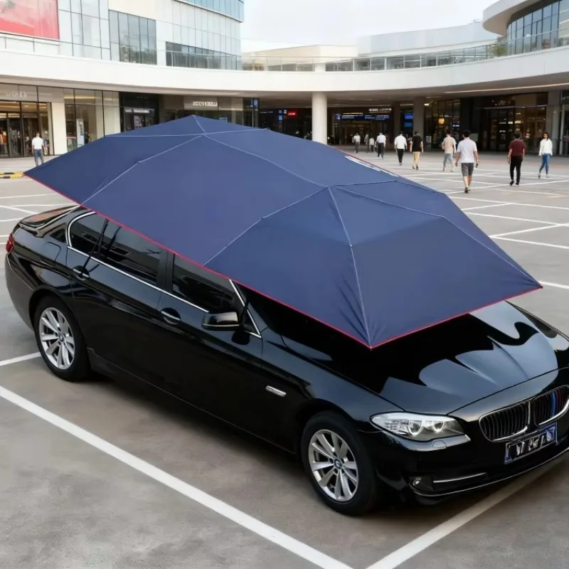 High-quality waterproof automatic sun sunshade, UV protection, portable foldable design, reliable car sun umbrella,