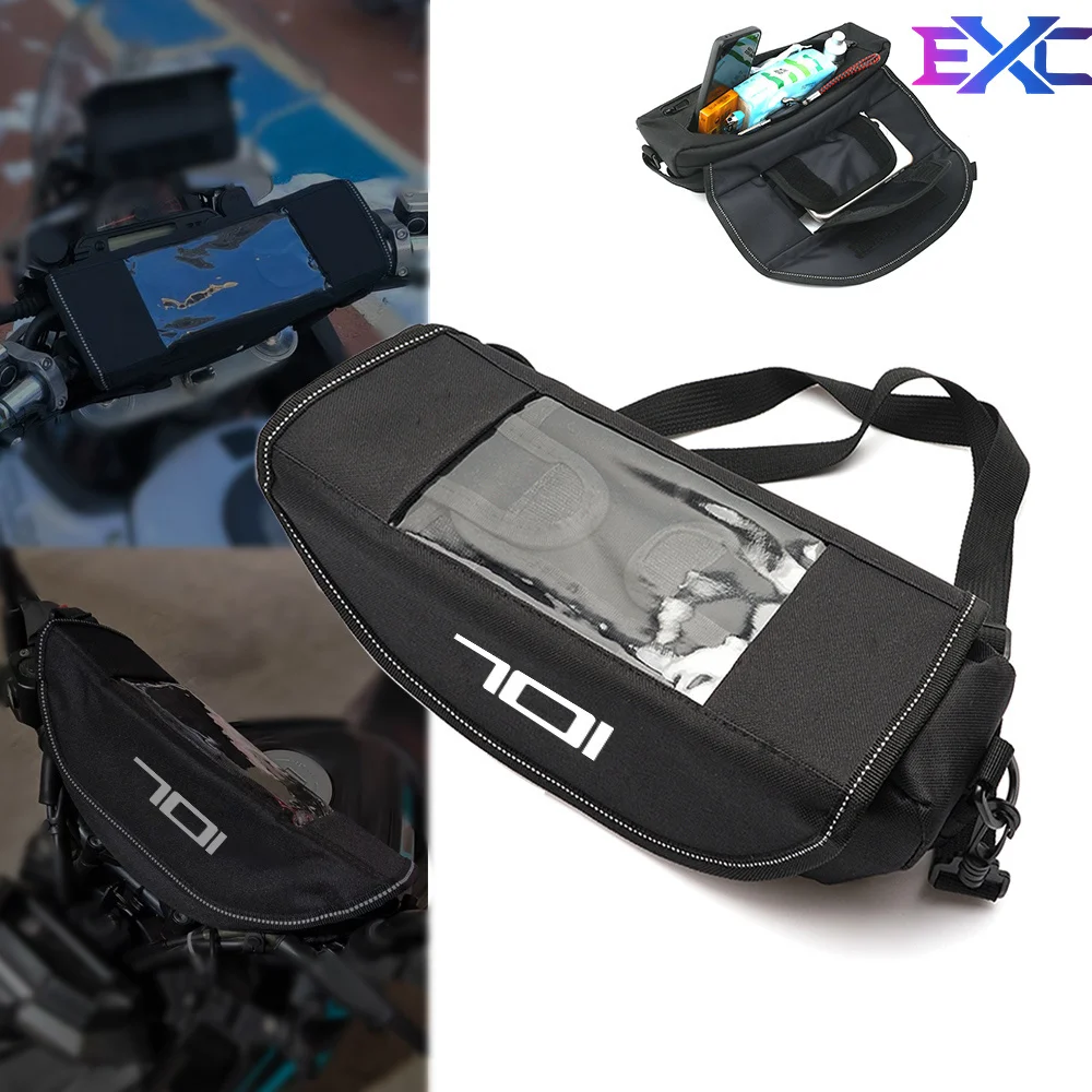 For Husqvarna 701 Svartpilen 701 Vitpilen Svartpilen701 handlebar bag travel navigation waterproof moto Motorcycle accesssories