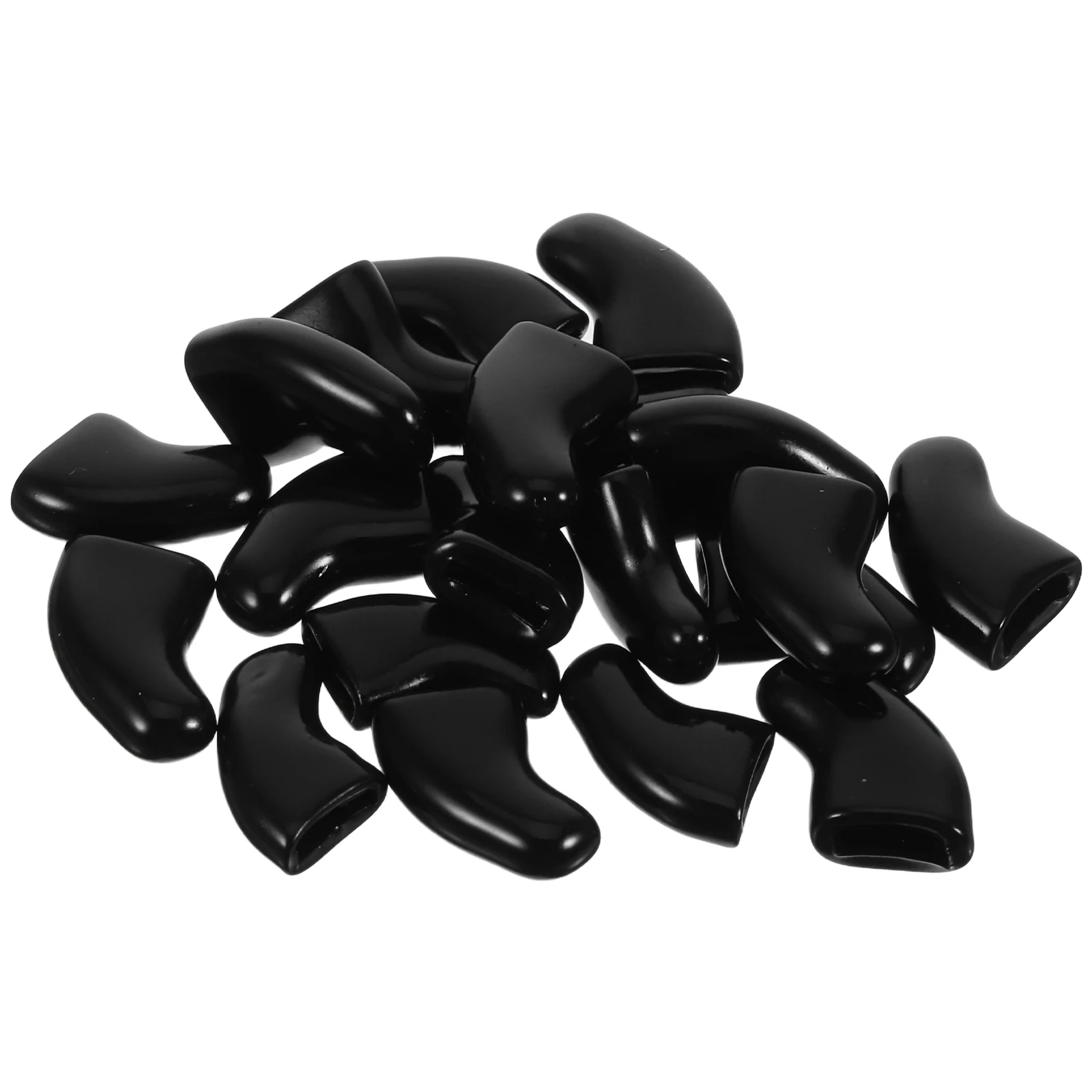 20pcs Cat Nail Covers Kitten Claw Caps Pet Paws Protection Easy Application For Home Furniture Scratch Prevention Grooming