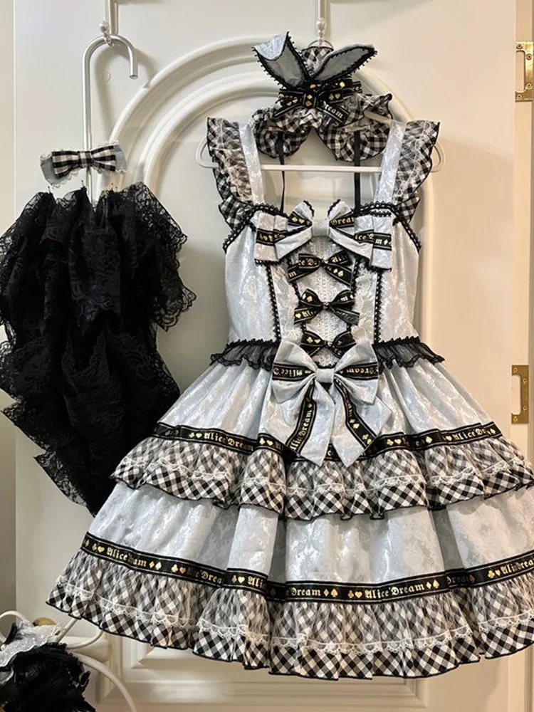 

Everyday strappy cake puffy suit dress