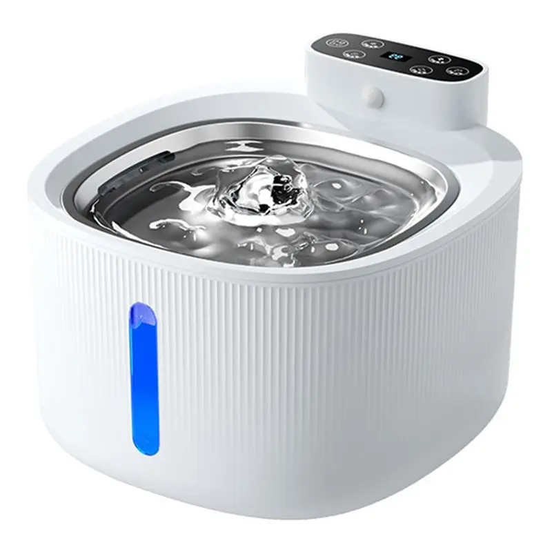 

Wireless Sensor Feeder For Cats For Cats Stainless Steel Pet Water Dispenser With Water And Electricity Separation Filter
