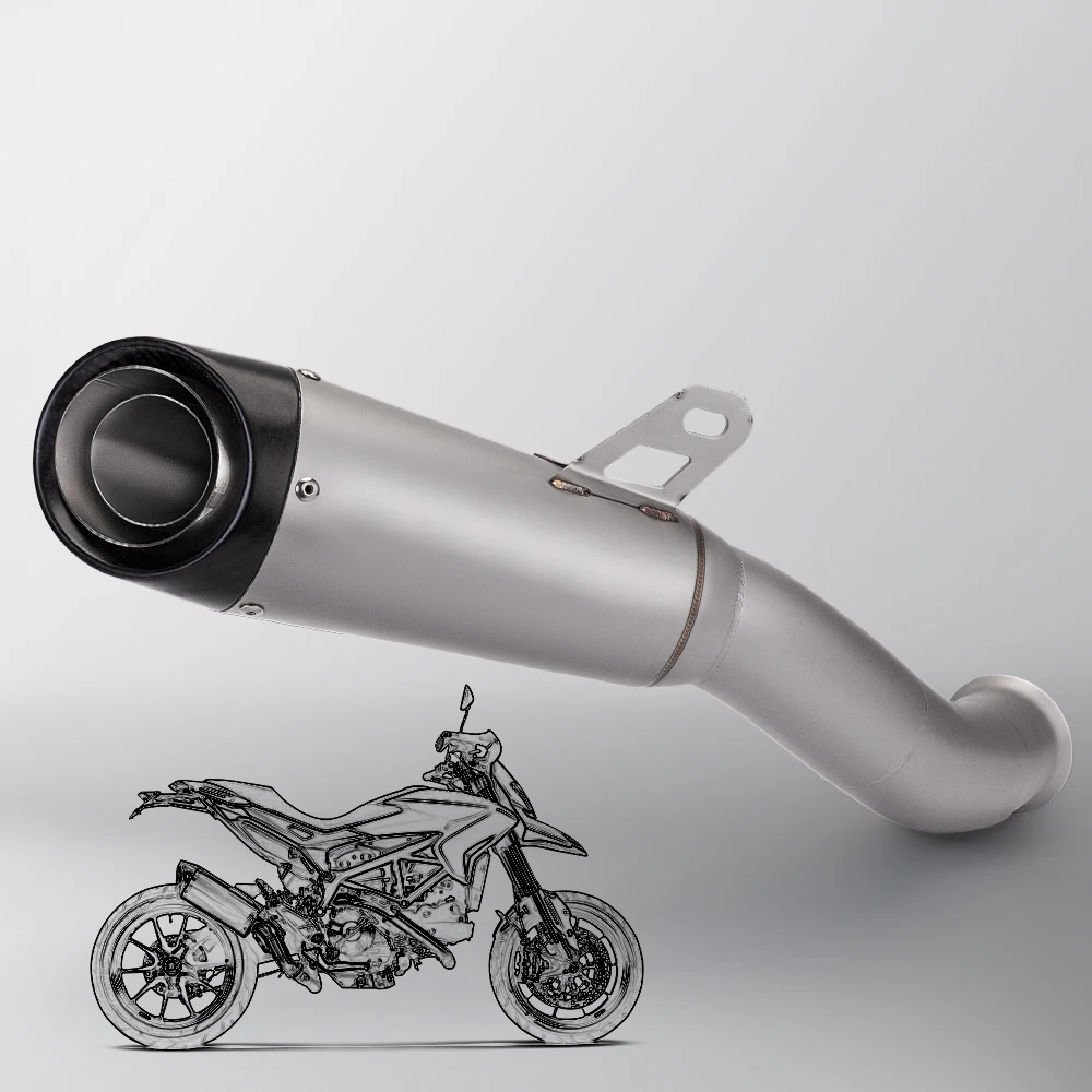 New Condition Integrated Exhaust Pipe Modification For Ducati Hacker 821 Motorcycle Non-Destructive Straight Up 13-18 Years Cars