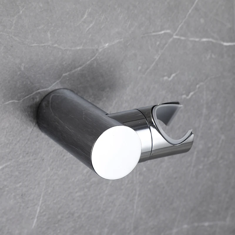 Round Hand Held Shower Head Support Wall Mounted Solid Brass Material Adjustable Bathrrom Shower Faucet Accessories Parts