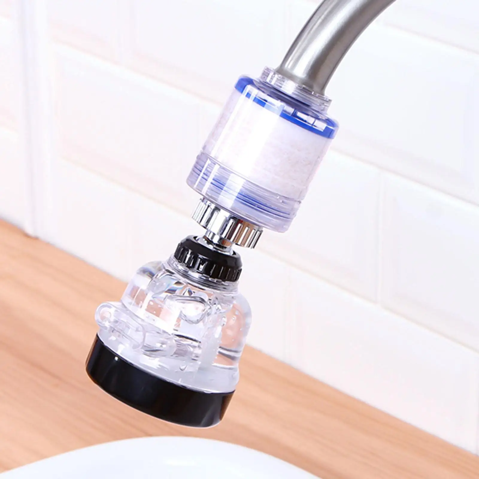 Water Filtration System Anti-Splash Sprayer Slashproof Nozzle for Kitchen