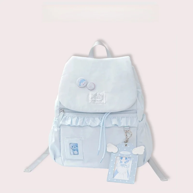 Mochila Pequena Clnoe Kenok para Mulheres 2026 Nova Mochila de Viagem Leve com Alças Duplas para Adolescentes e Jovens Format...