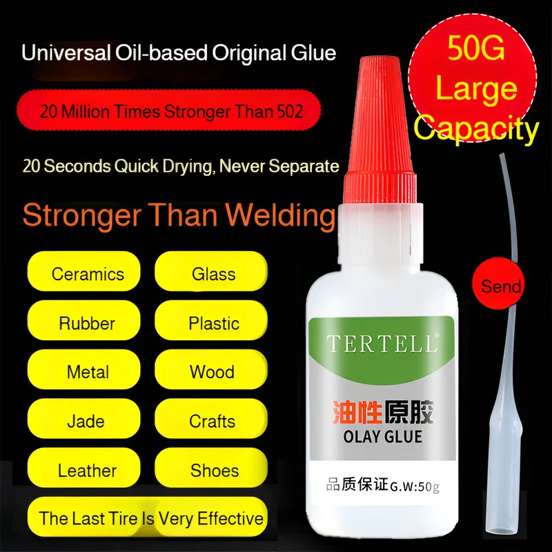 Quick Dry Wood Adhesive Can Replace Welding Multipurpose Oil Based Adhesive Strong Bond For Metal Wood Ceramic Household