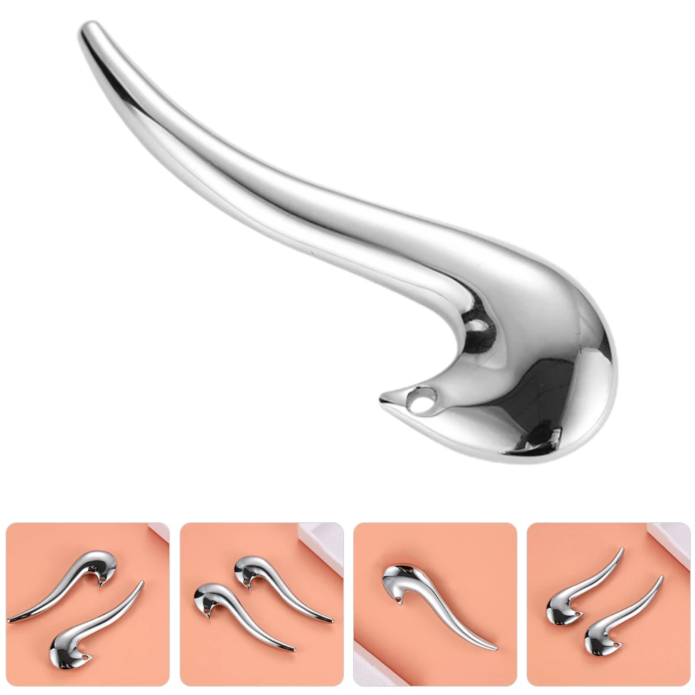

Zinc Alloy Face Acupoint Massager Tool Metal Massage Stick Portable Skin Care Roller For Eye Nose Massager Facial Tools Eye