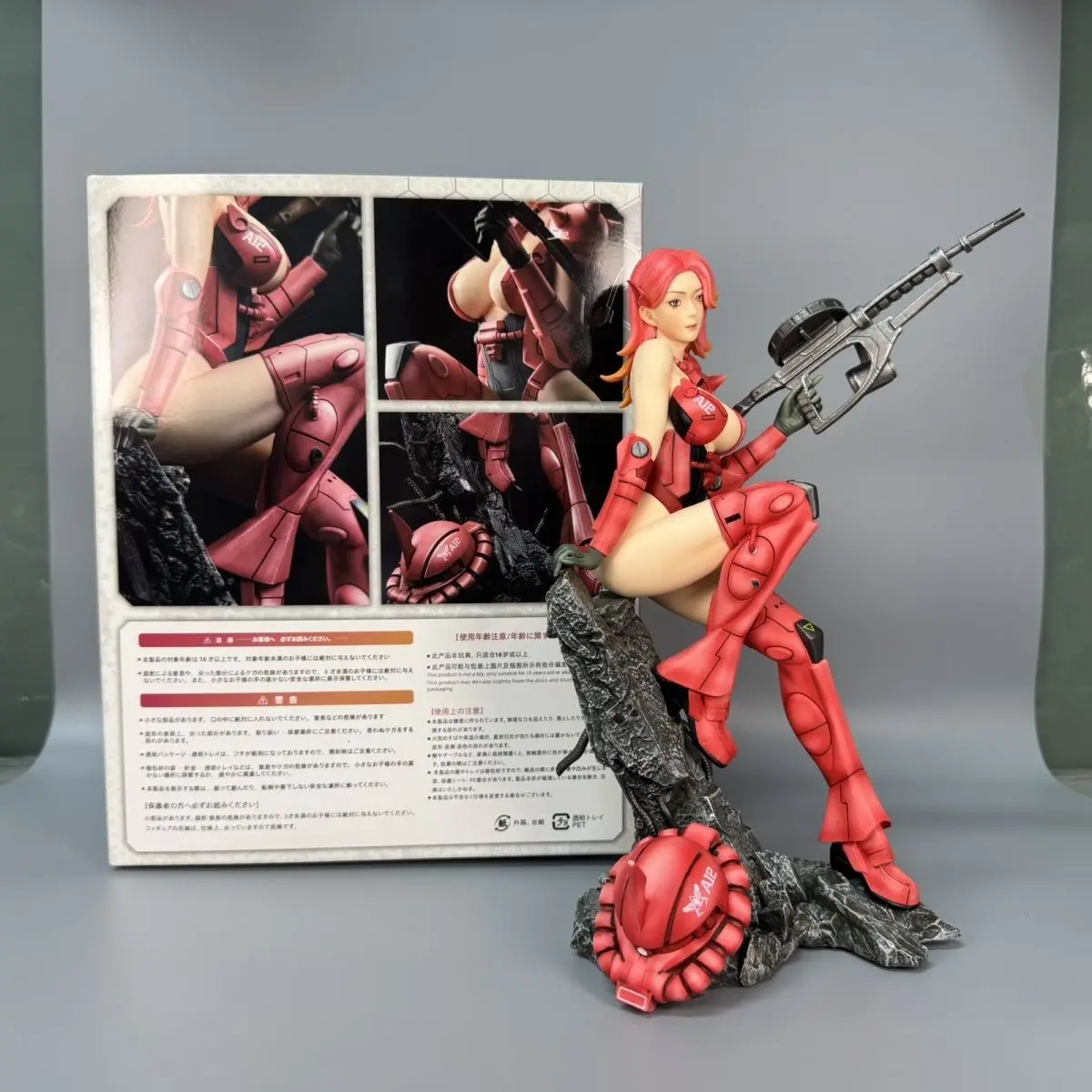 

2025 29 см Zagu Cos Gundam Machine Mother Sak Girl Gk Модель ручной работы Модная игровая статуя Орнамент Аниме Игрушка в подарок