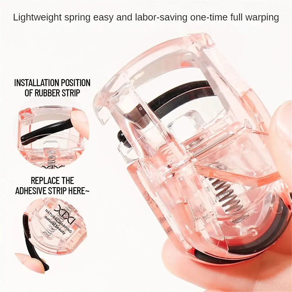 1Pcs Makeup Accessory Eyelash Curler False Eyelashes Auxiliary Cosmetic Eyelash Curling Clip Portable Mini Beauty Tool