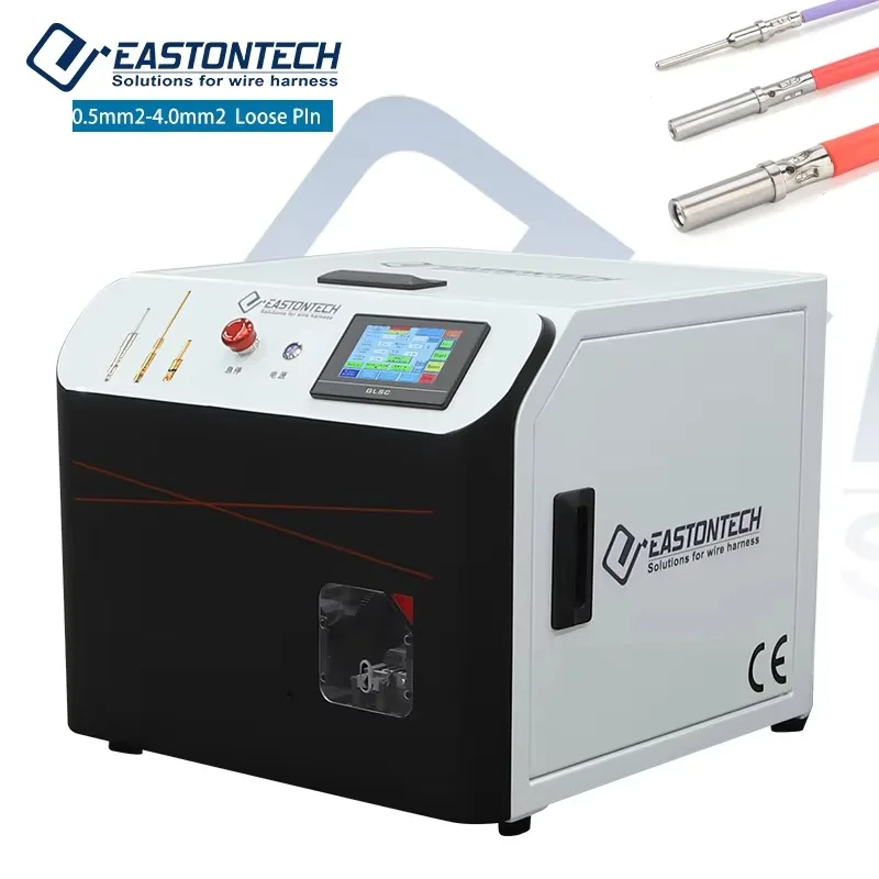 New Generation Semi-Automatic Loose Pin Aviation Wire Strip&Crimp Machine 0.5-4.0mm2 Wire Size Cable EW-5595