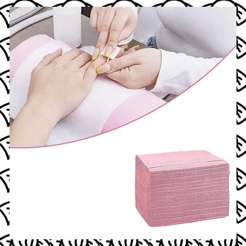 

A71Z 250PCS Disposable Nail Art Table Towels Mat 13 X 17Inch Waterproof Nail Art Mat Paper Sheet Clean Pads Tattooing Pink