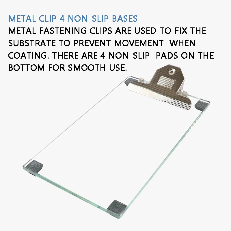 1PCS Laboratory Glass Coating Platform Wire Rod Coater Wet Film Preparer Coating Plate Glass Plate Scraper Plate