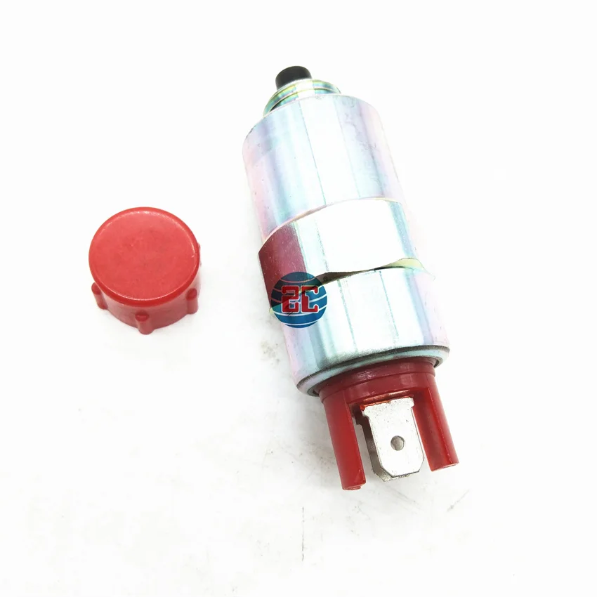 24V Fuel Shut Off Solenoid 26420472 28730179 for Perkins Engine 1004-4 1006-6 135Ti 1004G 3.1524 903-27 4.41