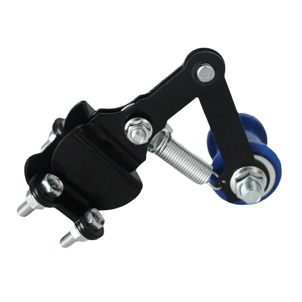 Adjuster Roller Tools Universal Motorcycle Chain Adjuster with Guide Wheels Iron Tensioner Roller for Dirt Pit Pro for Dirt Bike