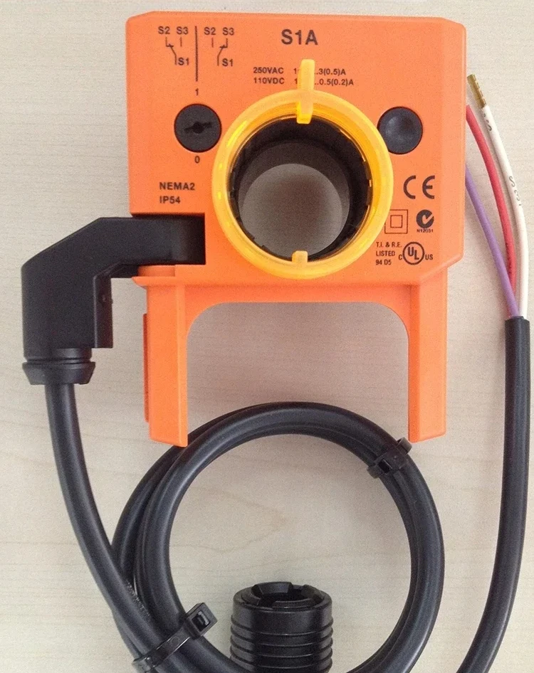 Belimo Potentiometer S1A Auxiliary Switch S2A Electric Actuator Limit Feedback Switch
