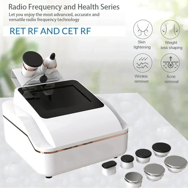 Diathermy Plates Cet Ret RF Machine Monopolar Device Skin Tightening Radiofrecuencia Slimming Diathermy Machine Therapy Physical