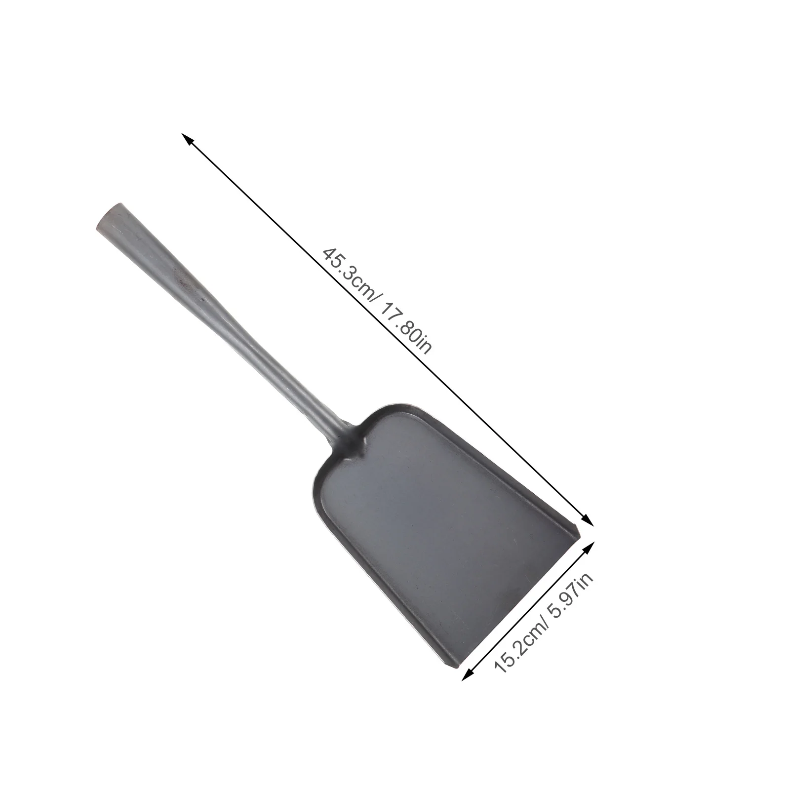 مجرفة رماد للمدفأة، هيكل معدني صلب، استخدام متعدد الاستخدامات، موقد المطبخ، تنظيف الفحم، تصميم أنيق