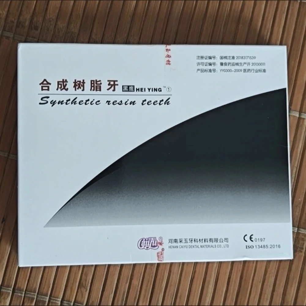 Dental Materials Synthetic Resin Teeth Upper Front Teeth 6X1 Complete Denture Posterior Teeth 8x1 Laboratory Oral Care Tools