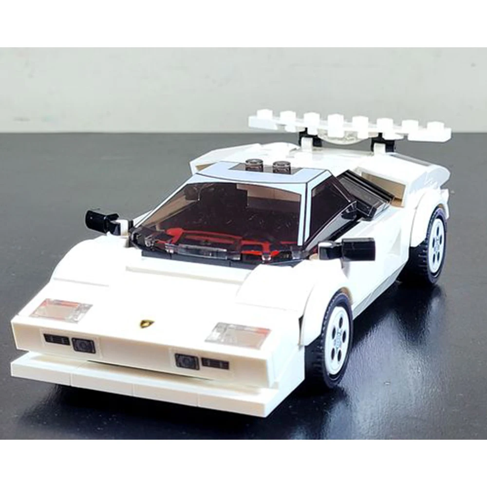 260PCS MOC Speed Champion Famous Sports Car City Car Model Building Blocks Technology Racing Creative DIY Children’s Toy Gift