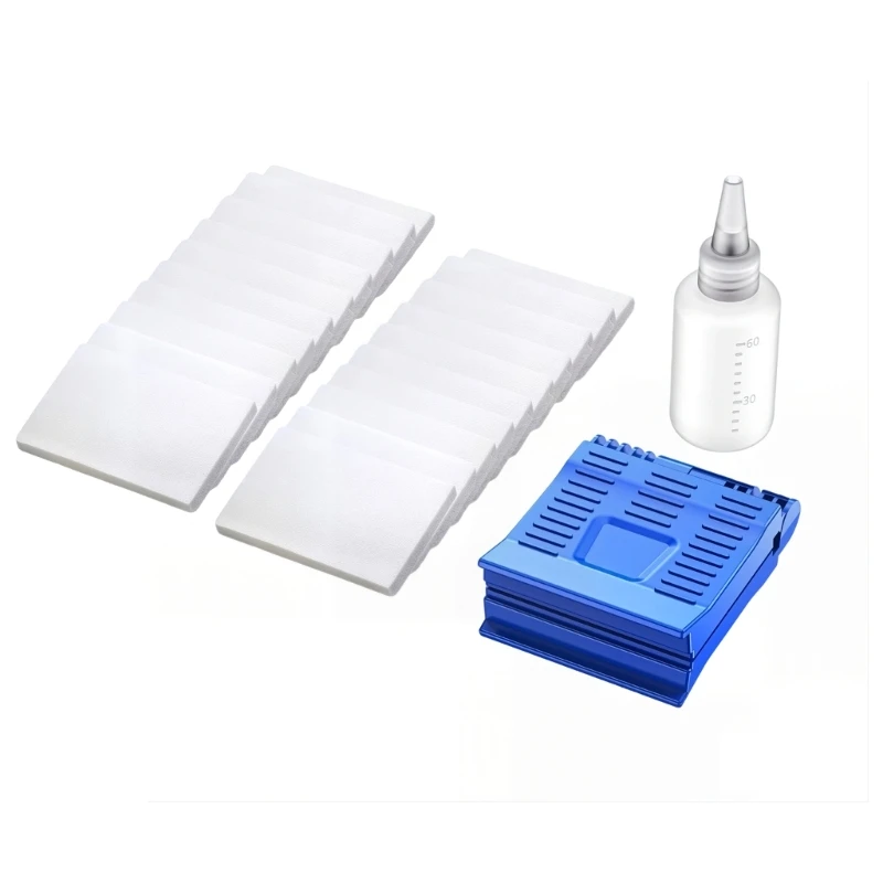 U55C Fiber Opticaled Cleaning Tool With Fiber Cloth And Water Storage For Data Center And Networking Maintenance