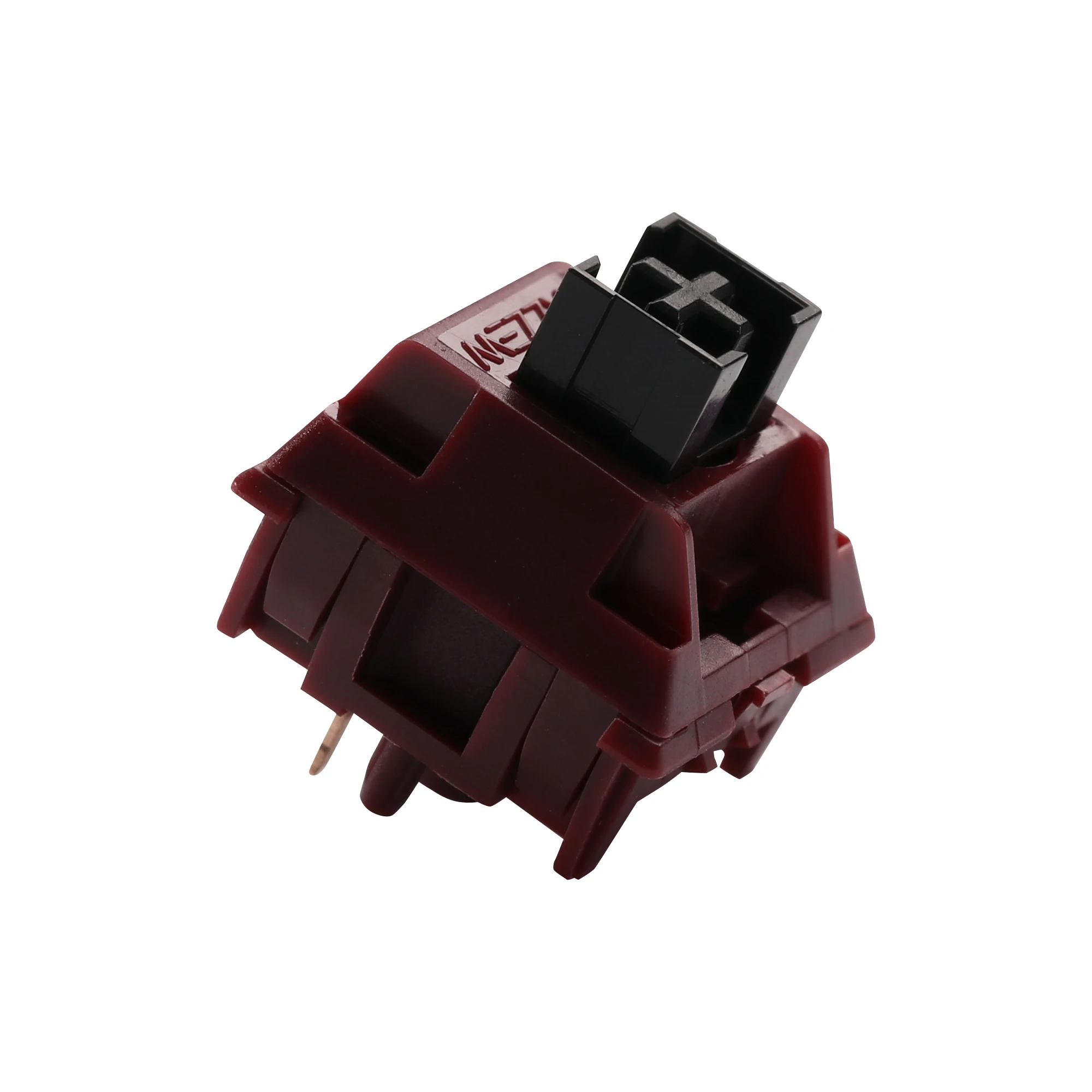 Gazzew U4Tx Plum HALF-Thock tactile switch Dustproof stem for Mechanical keyboard customization 5pin 63.5g bottom