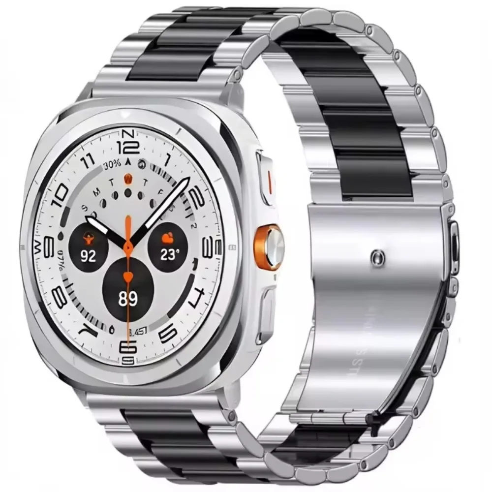 Pulseira metálica para relógio Galaxy Samsung, pulseira de aço inoxidável, pulseira para relógio Galaxy, pulseira 47mm