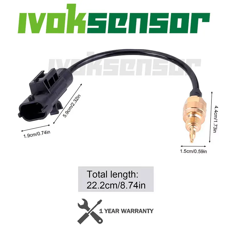 68088241AA 68119 Engine Coolant Temperature Sensor For Chrysler 200 Jeep Compass Renegade Cherokee Dodge Dart Ram ProMaster City