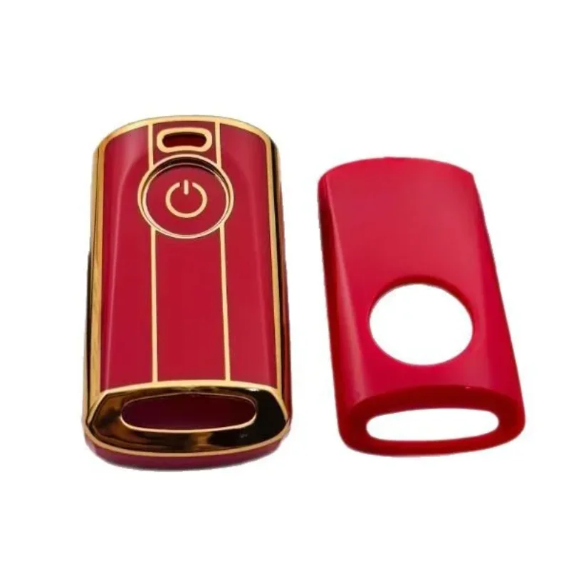 TPU Car Key Cover Case Shell for Yamaha Xmax 250 300 400 Tech Max AX Aerox 155 Mvx 55 NVX155 XMAX300 QBIX AEROX JAUNS 2021 2020