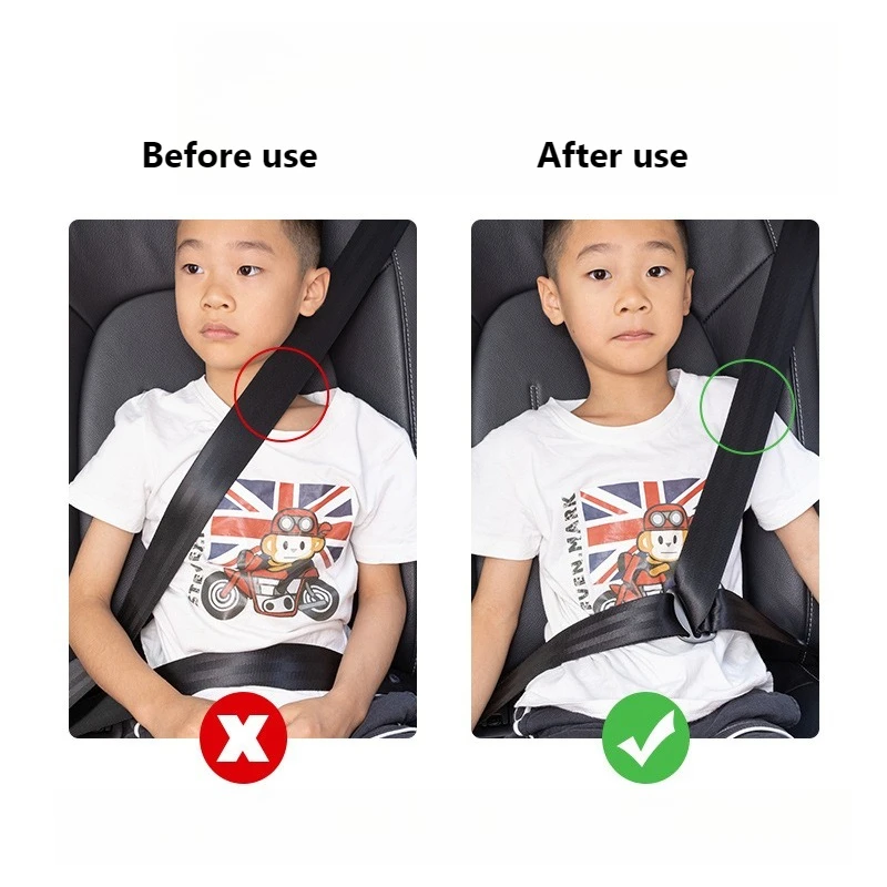 Car Child Safety Belt Adjustment Anchor Simple Limit Device for Anti Neck Seat Universal Shoulder Neck Strap Auto Accessories