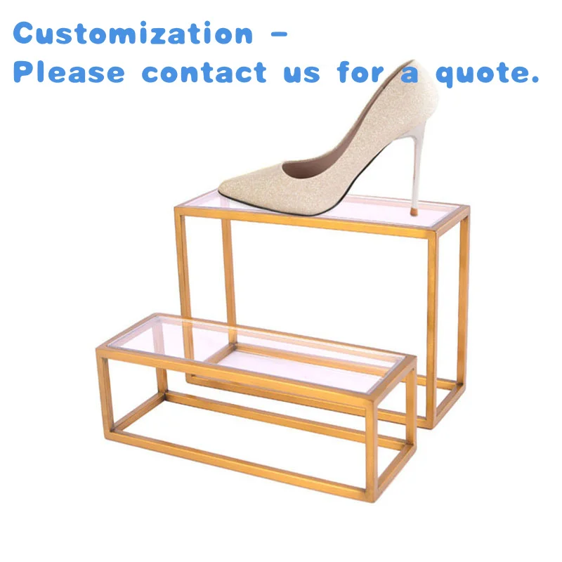 

Custom.Магазин модной одежды, акриловая прозрачная U-образная стойка для хранения, сумка для обуви, витрина, ручная офисная витрина, витрина