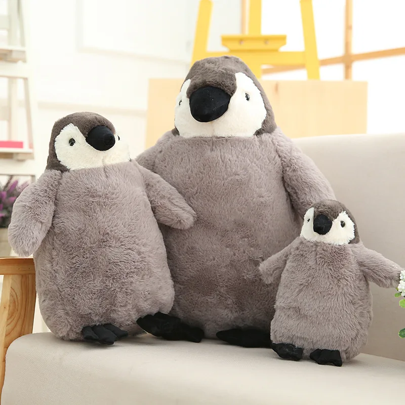 

1pc Quality Creative Hugging Penguin Plush Stuffed Toys Kawaii Lifelike Couple Penguin Plush Doll Kids Toy for Home Decor Gift