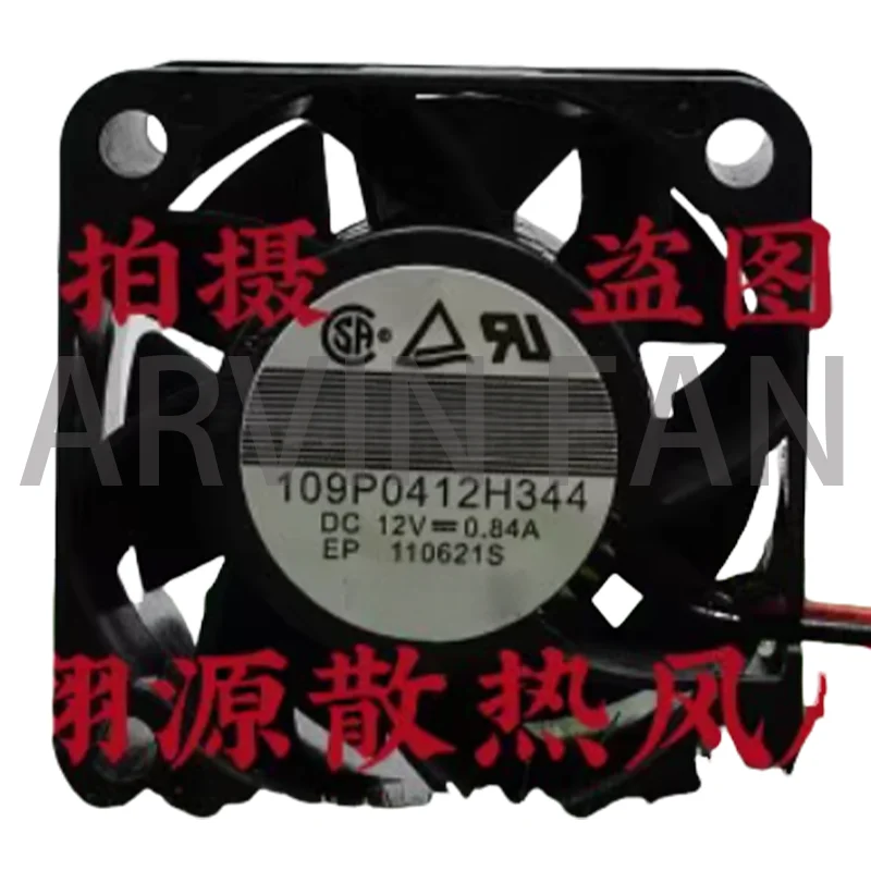 

109P0412H344 DC12V 0.84A 4CM 4028 Охлаждающий вентилятор