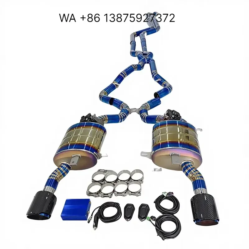 Wmwmnu for Skyley Titanium Catback Exhaust System for 335 335i E90 E92 E93 N54 N55 3.0T 2007-2015 Car Exhaust Pipe