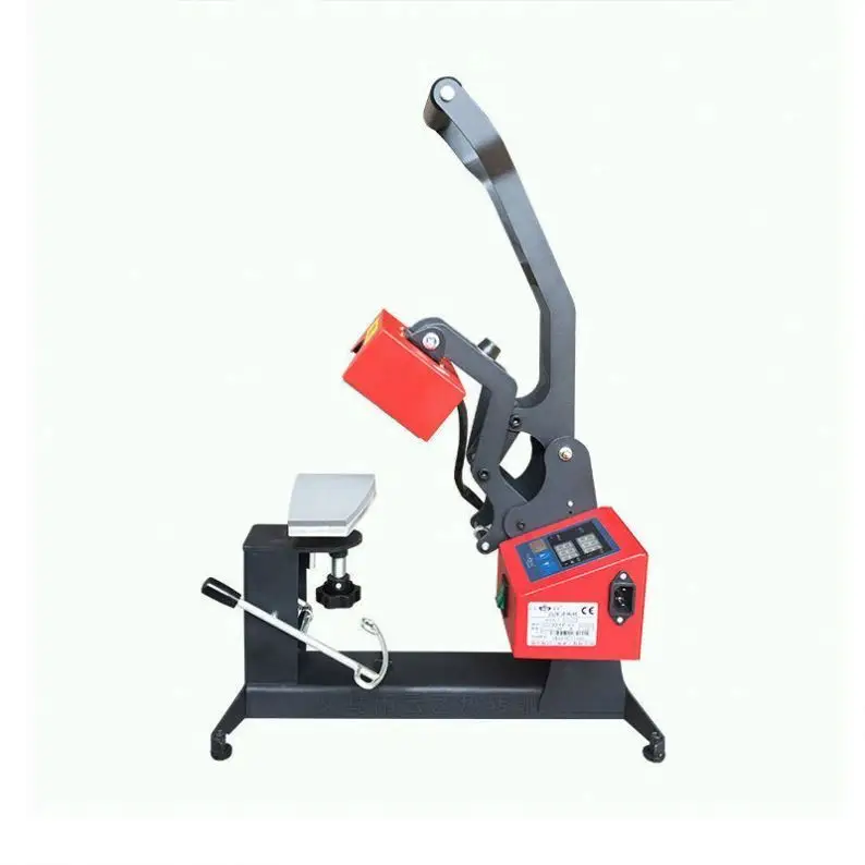 8*14 CM Manual Pressing Heat Transfer Machine for Hat Ironing for Hat Baseball Printing Combo Heat Press Machine With Multicolor