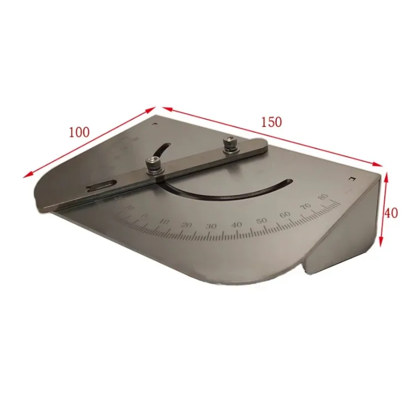 Sheet Metal Bending Positioner Adjustable Angle Locator Fixture Press Brake Auxiliary Angle Gauge for Bending Machine