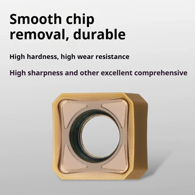 45 Degree Fast Feed Milling Insert SNMX12 SNMX1205 SNMX1205ANN Carbide Insert for Face Mill CNC Tool