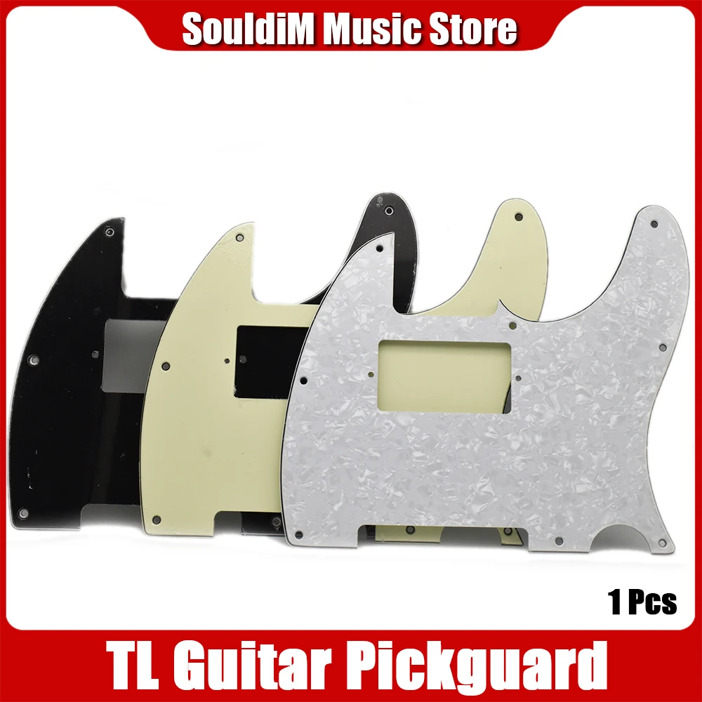 1pcs Guitar Pickguard 3 Ply Humbucker Guitar Pick Guard Scratch Plate 8 Hole  for TL Style Guitar