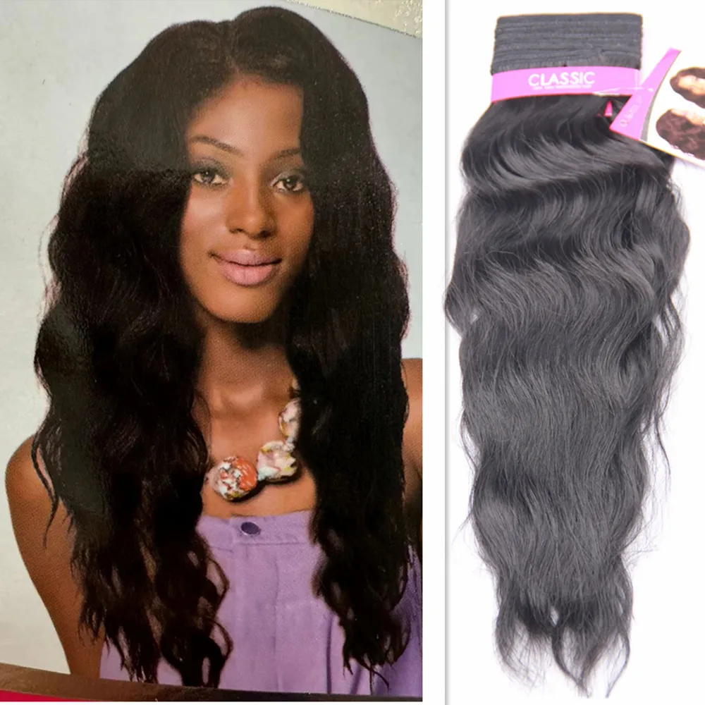 

Высококачественные синтетические вьющиеся пучки волос, наращивание волос с волнистыми волнами, устойчивые к тепловой температуре для плетения