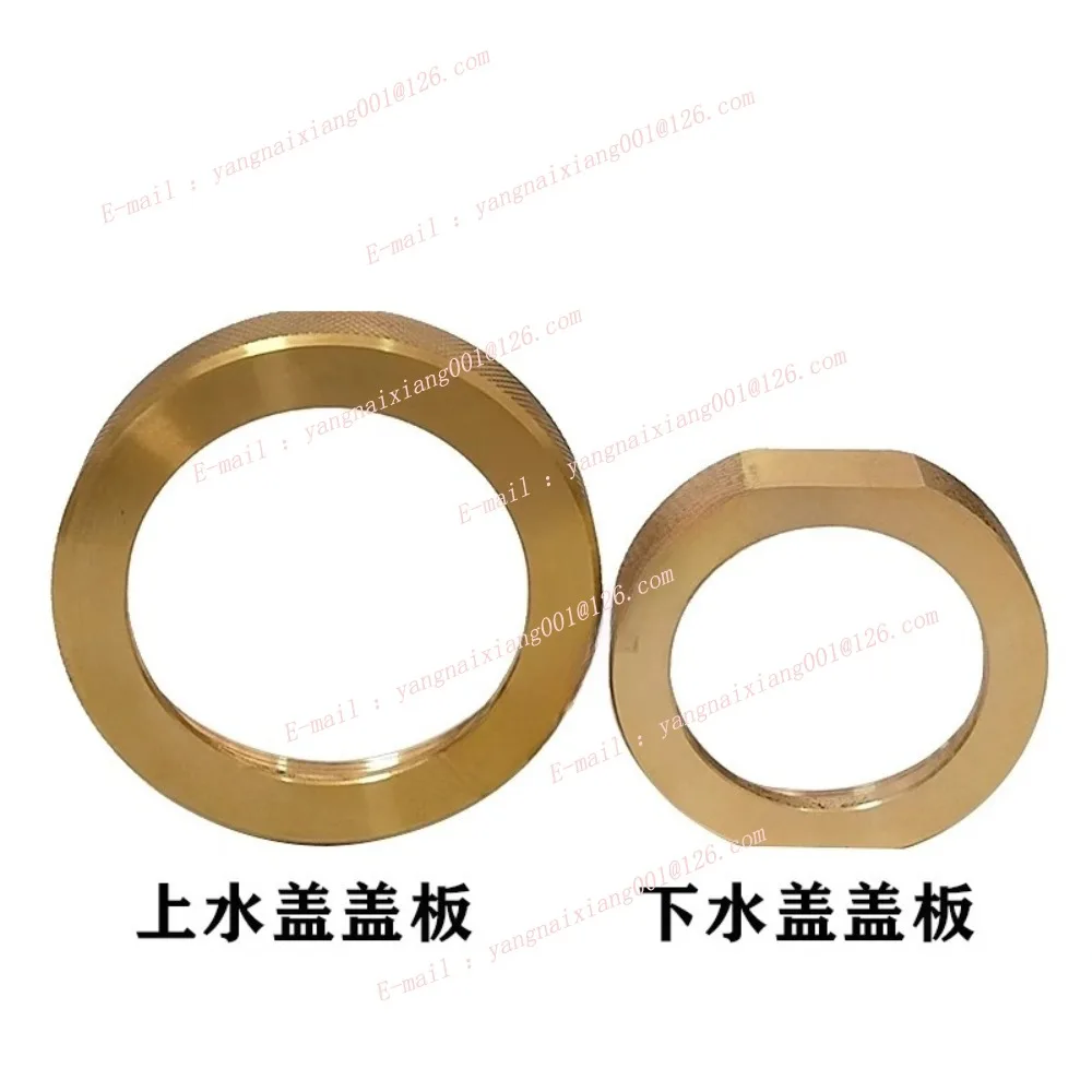 EDM X262D095H03 Slow Wire New MV Upper / Lower Water Cover Plate,nozzle Pressure Plate, Copper for Mitsubishi