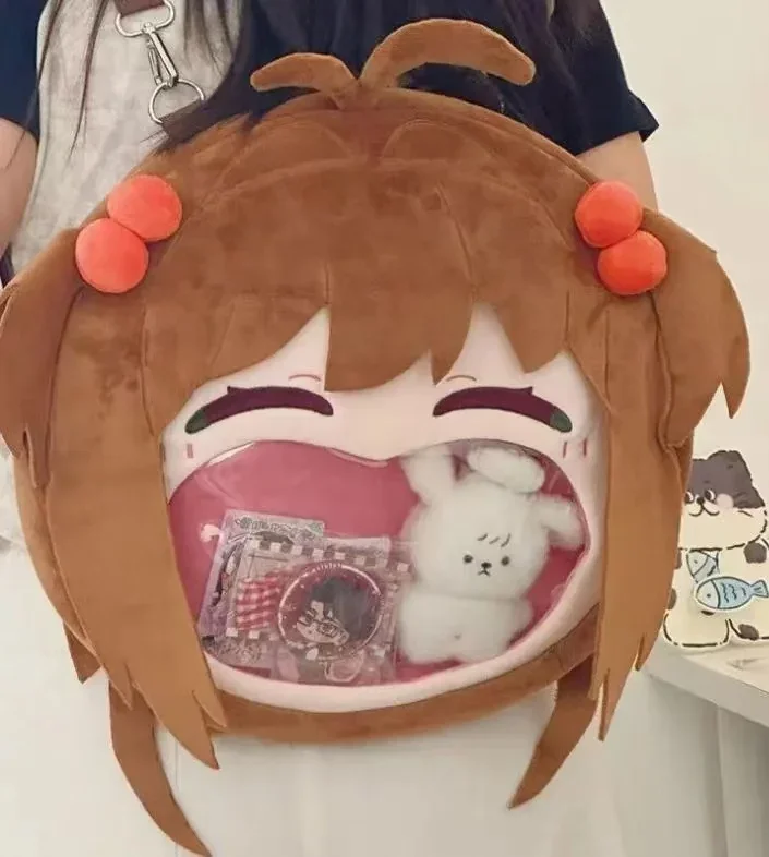 Anime Card Captor Sakura Kinomoto Sakura Plush Bag Itabag Painful Aitata Cosplay Backpack Crossbody Bags for Women Girls