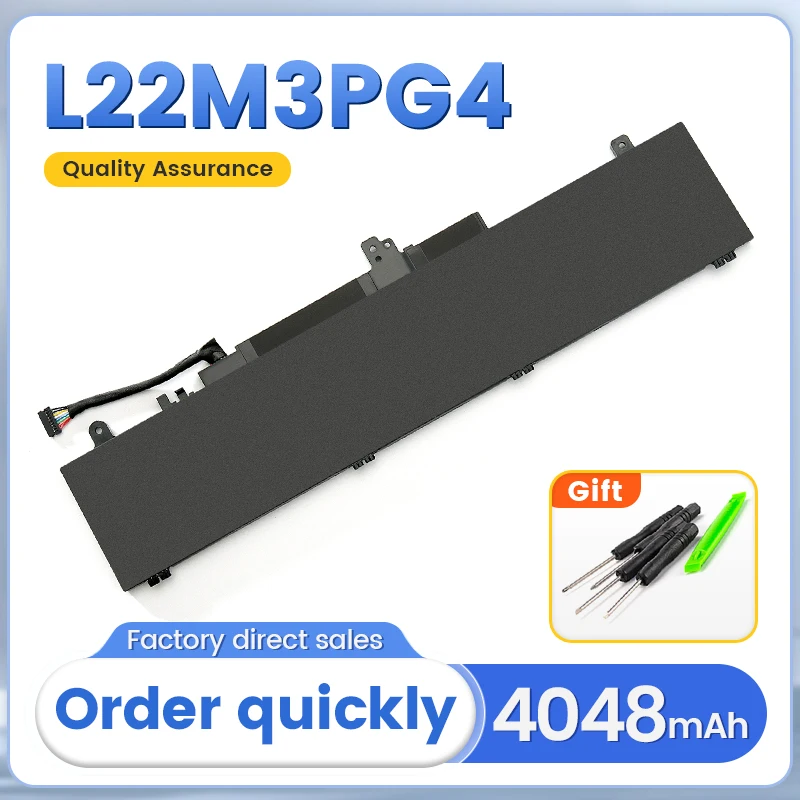 SOMI New L22M3PG4 L22B3PG4 Laptop Battery For Lenovo ThinkPad E14 E16 2023 Gen 5 E14 Gen 6 L22L3PG4 45.78Wh 4048mAh